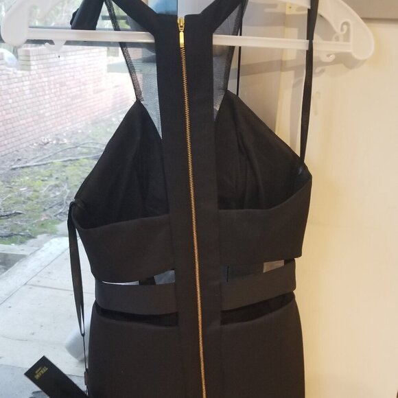 NWT Terani Couture 1621H1056 Prom Dress Polyester Black Size 0 - Picture 4 of 4